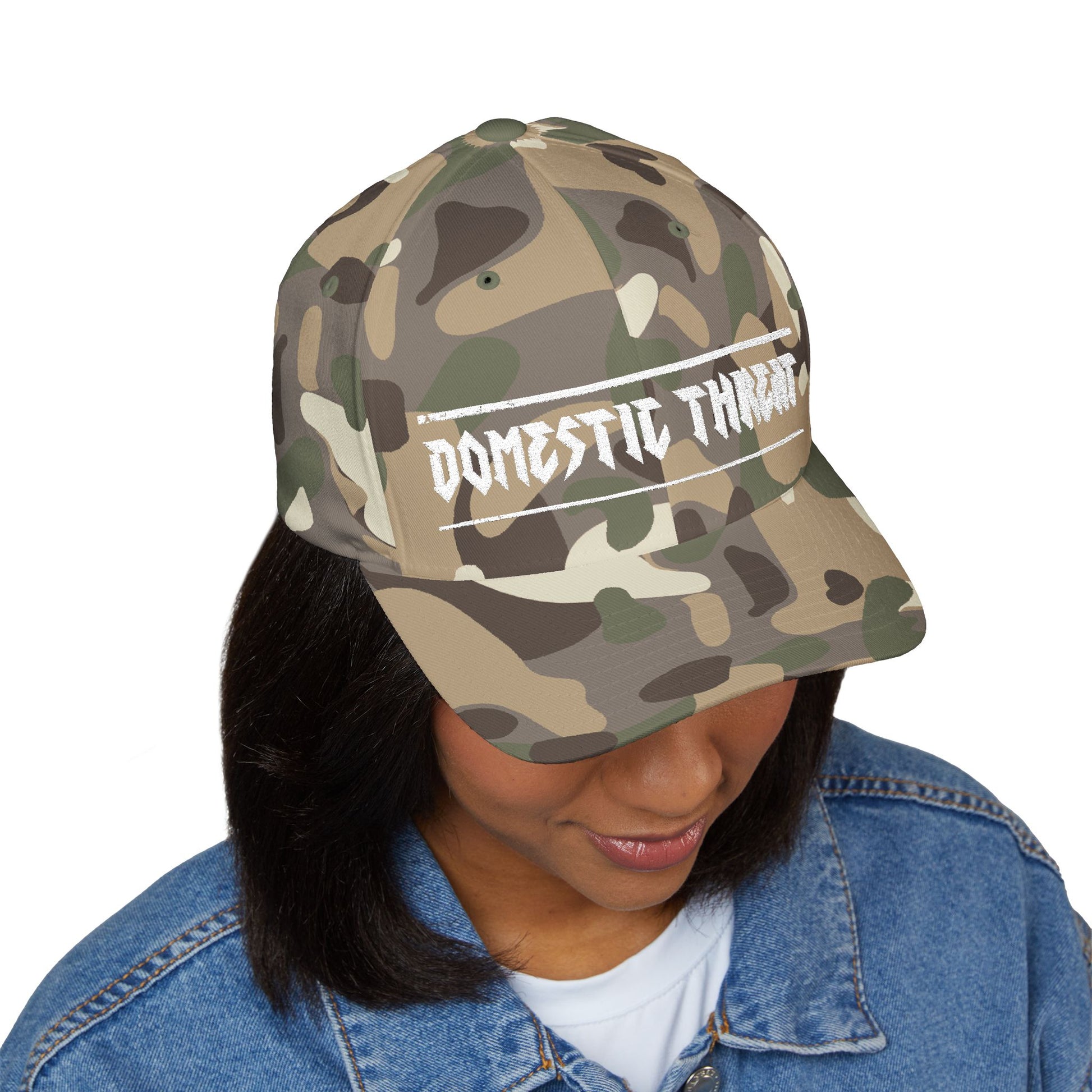 The Domestic Threat™ Fitted Cap (Embroidered)