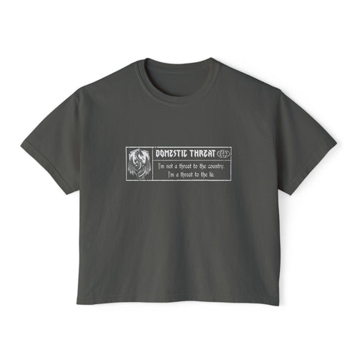 Women's Domestic Threat™ Boxy Tee